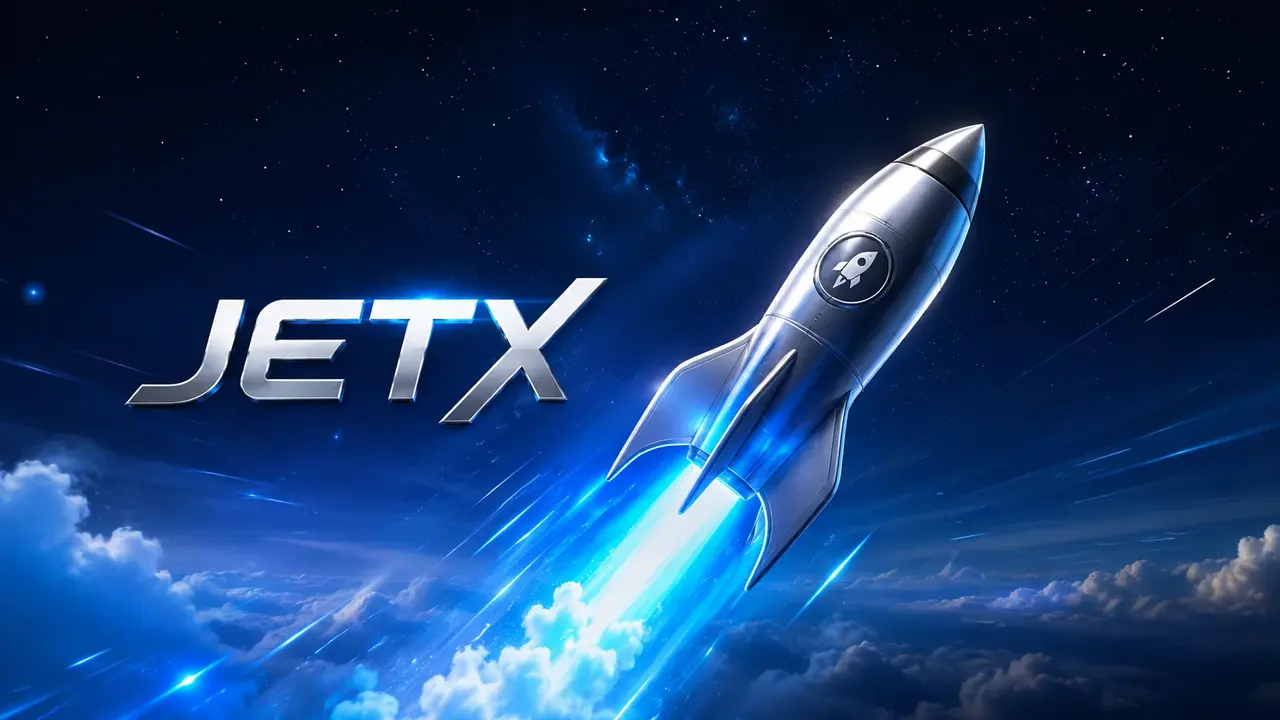 Roket JetX Mostbet menanjak dengan pengganda naik